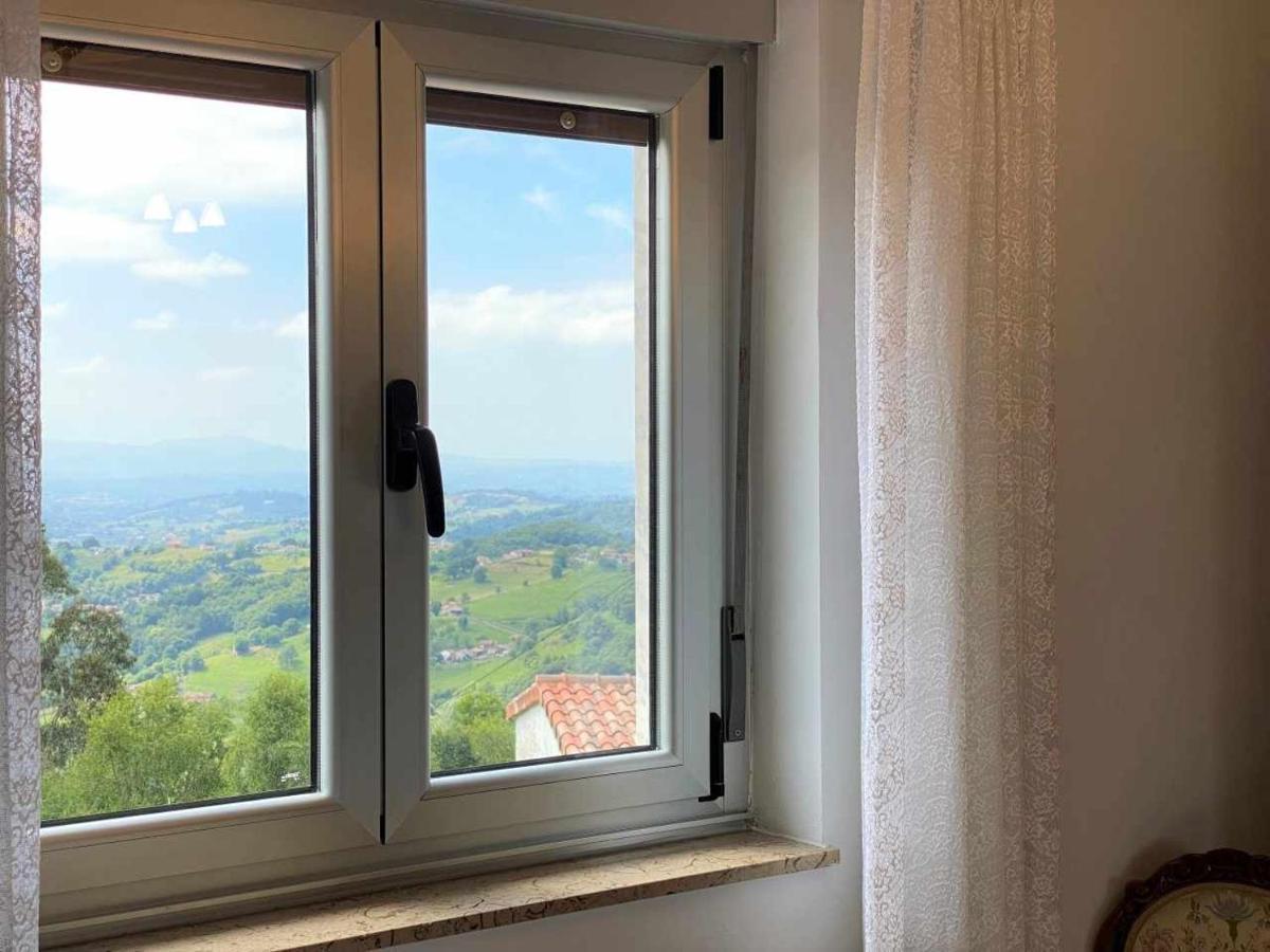 Casa Noval Zona Rural En El Centro De Asturias Apartment Bimenes Bagian luar foto